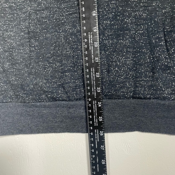 Reflex Dark Gray Speckled Hoodie w/ LOVE Patch - Size M EUC - Picture 8 of 13